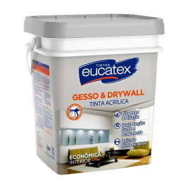 TINTA GESSO EUCATEX BRANCO 18L