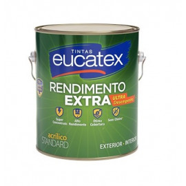 LATEX EUCATEX REND. EXTRA EXTERIOR BCO NEVE 3,6L