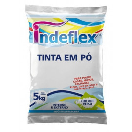 TINTA EM PO INDELFLEX VERDE 05KG