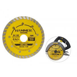 DISCO DIAM HAMMER 4 1/2 - 110MM SEGMENTADO