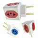 ADAPTADOR BOBESPONJA CUBO 4 SAIDAS 10/20A