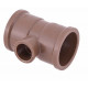 TEE MARROM TIGRE LLL 1 1/2 X 3/4 (50X25MM)