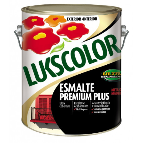ESMALTE 3,6L BRANCO FOSCO SINT. LUKSCOLOR