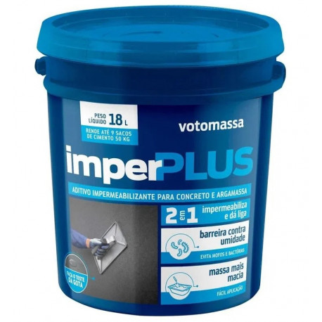 ADITIVO IMPERMEABILIZANTE IMPERPLUS 18L