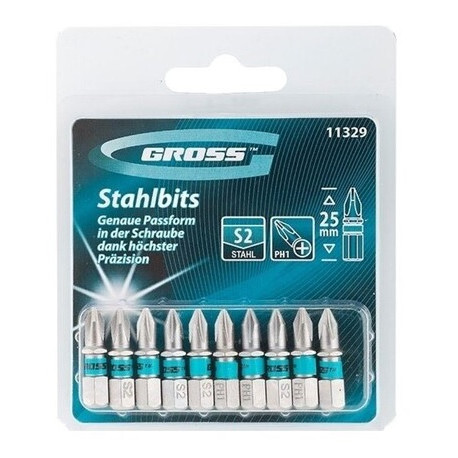 JOGO BITS PONTEIRAS GROSS PH1 10PCS