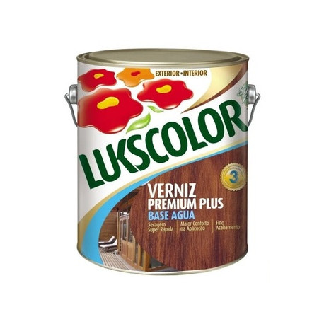 VERNIZ LUKSCOLOR B.AGUA MOGNO 900ML