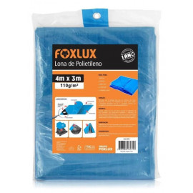 LONA CARRETEIRO FOX LUX AZUL 4M X 3M