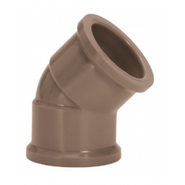 COTOVELO MARROM AMANCO LL 2 X 45 (60MM)