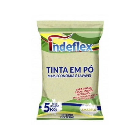 TINTA EM PO INDELFLEX AMARELO 05KG