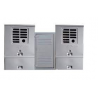 CAIXA DE LUZ 2 MED. VS RUA CHAPA KIT 6M DIR