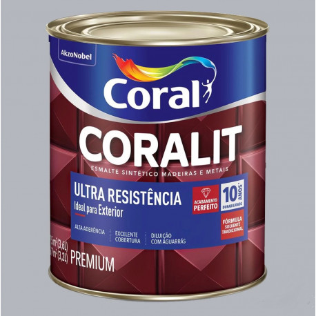 ESMALTE 3,6L BRANCO CORALIT ACETINADO ULTRA