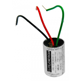 CAPACITOR ELITE 4+8UF 3 FIOS