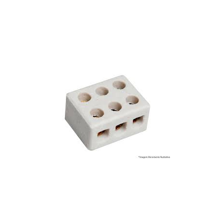 CONECTOR.PORCELANA 16MM 3 POLOS