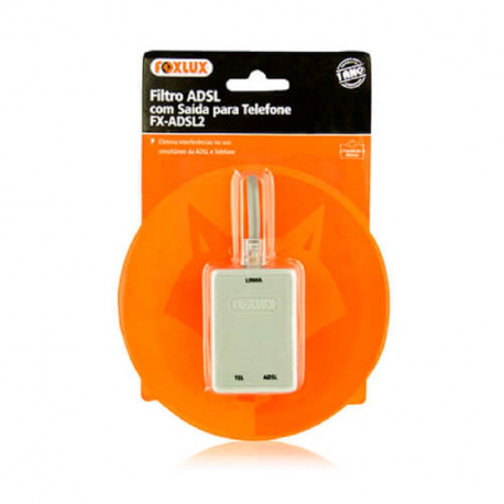 FILTRO ADSL FOX LUX 1 SAIDA