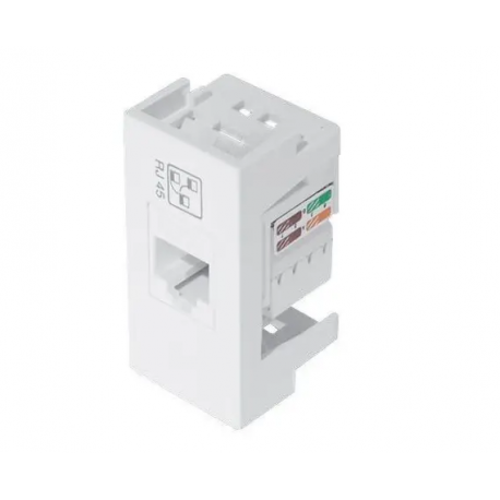 MODULO FAME RJ45 TOMADA REDE 8 VIAS