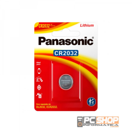 PILHA BATERIA PANASONIC BOTAO CR2032 3V